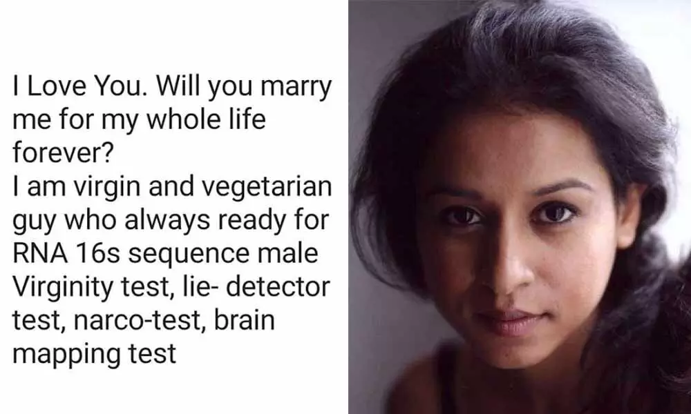 Tillotama Shome Gets An Bizarre Wedding Proposal