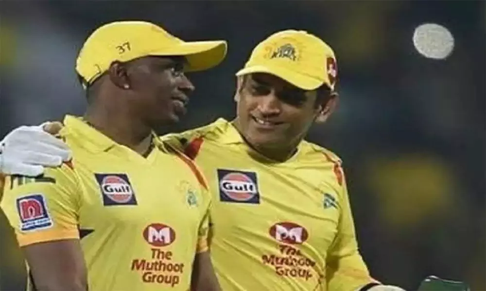 West Indies all-rounder Dwayne Bravo had a special birthday gift for his Chennai Super Kings teammate MS Dhoni who turned 39 to Tuesday.