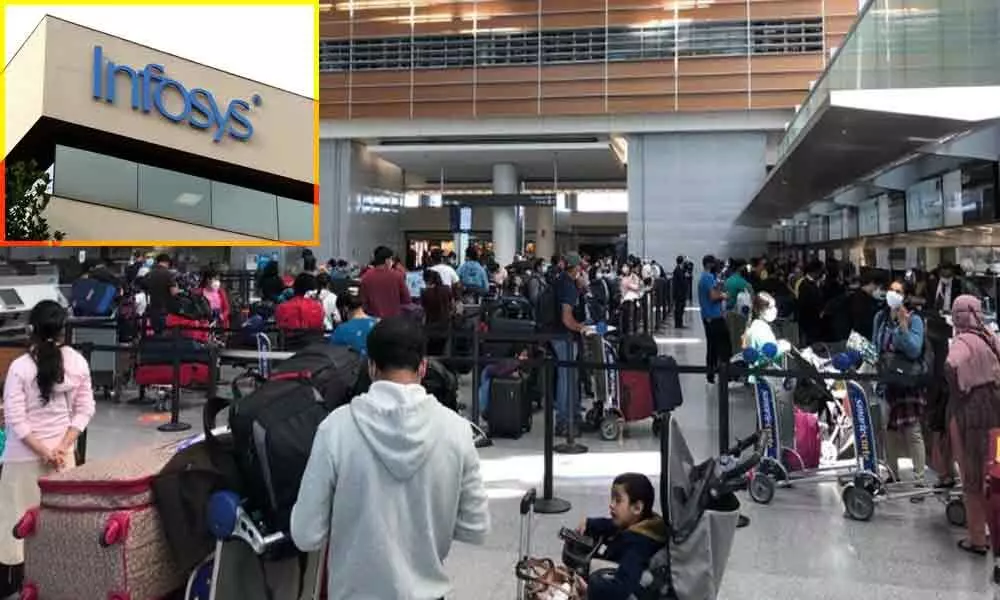 Infosys Books Chartered Flight To Bring Back Stranded Employees, Families Stranded in USA