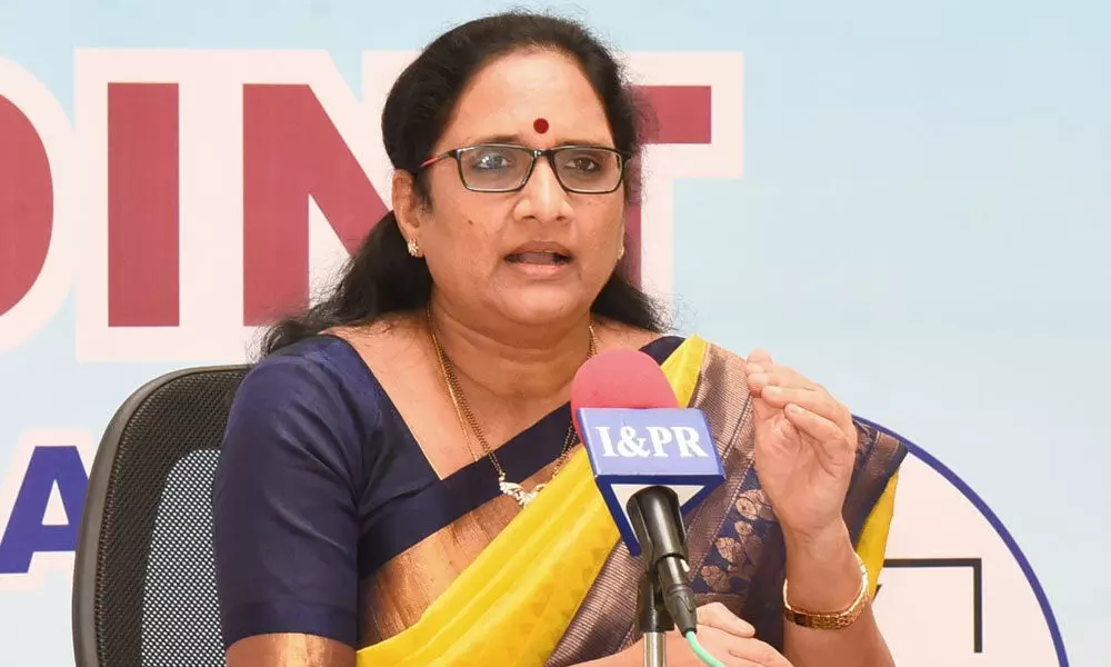 AP Women’s Commission Chairperson Vasireddy Padma