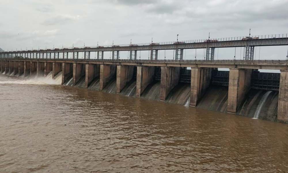 Water level increases in Godavari at Bhadrachalam