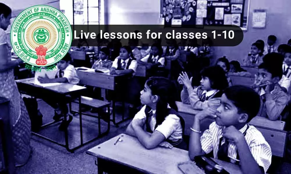 Andhra government releases new schedule to conduct live lessons for classes 1-10