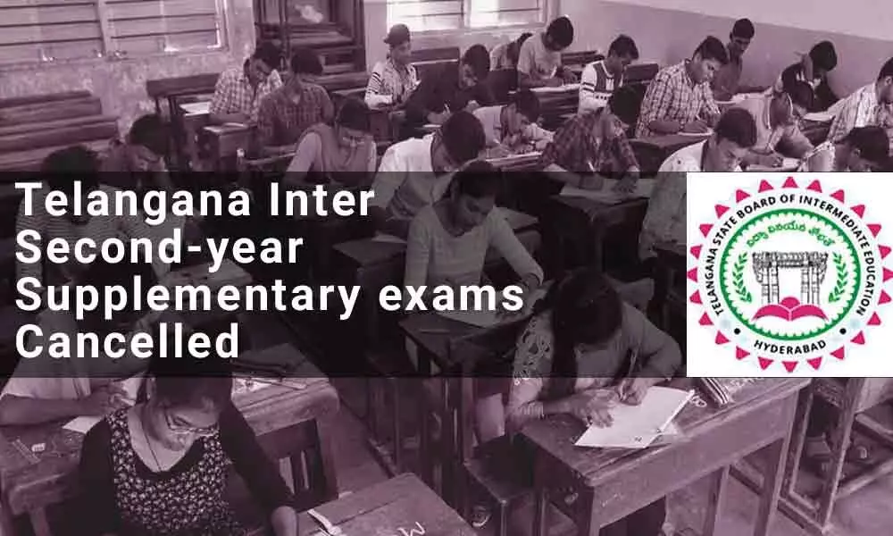 Telangana Inter second-year supplementary exams cancelled