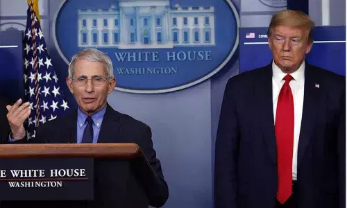 US partisanship makes fighting harder: Anthony Fauci