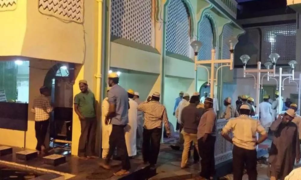 Hyderabad: Hazrath Syedna complex works at a snails pace