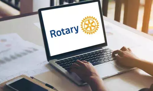 Rotarian installation event held online