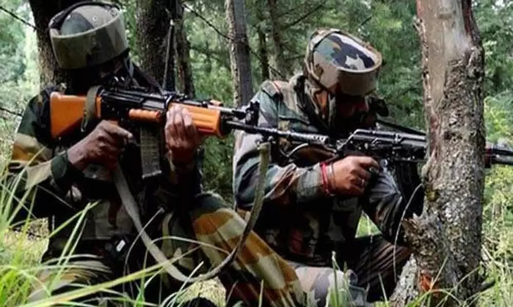Encounter between terrorists and security forces in J&Ks Baramulla