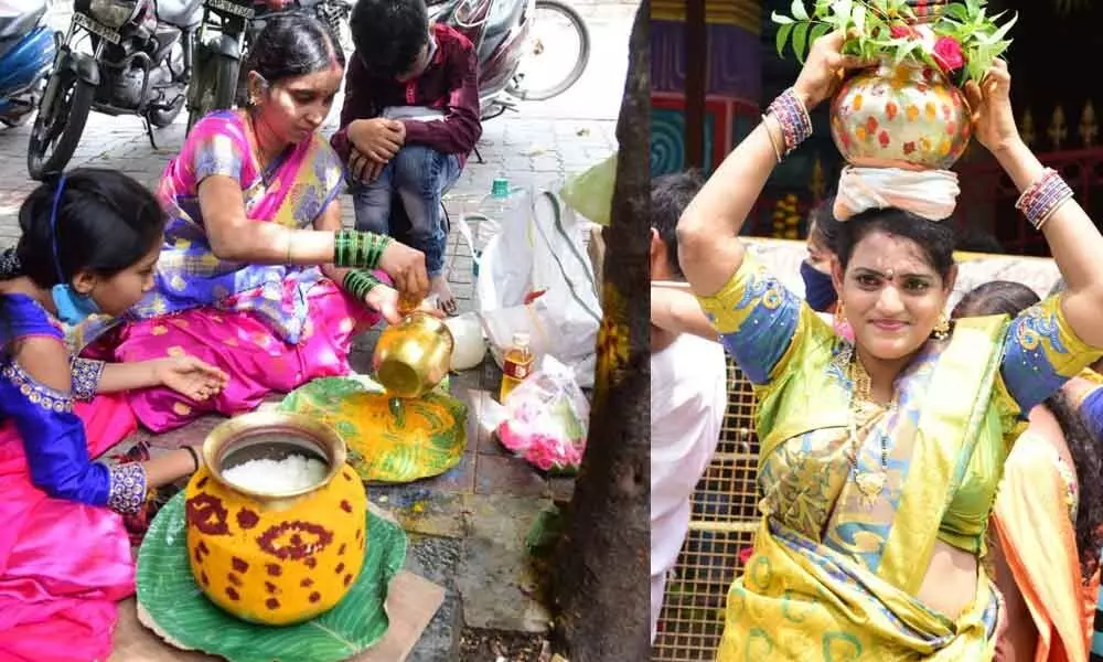Bonalu festivities in Hyderabad on low-key