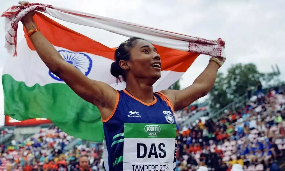 Hima Das wins historic U-20 World Championship gold