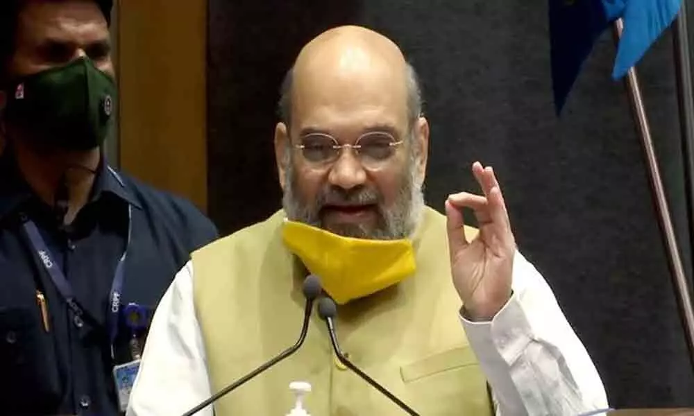 Amit Shah reviews Covid-19 situation in his constituency