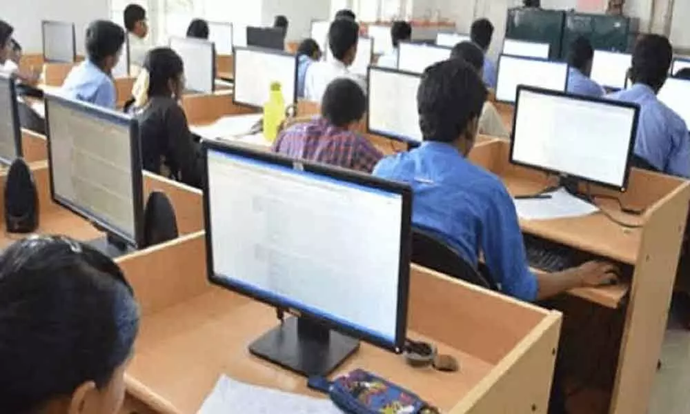 Visakhapatnam: Online exams conclude for final year students