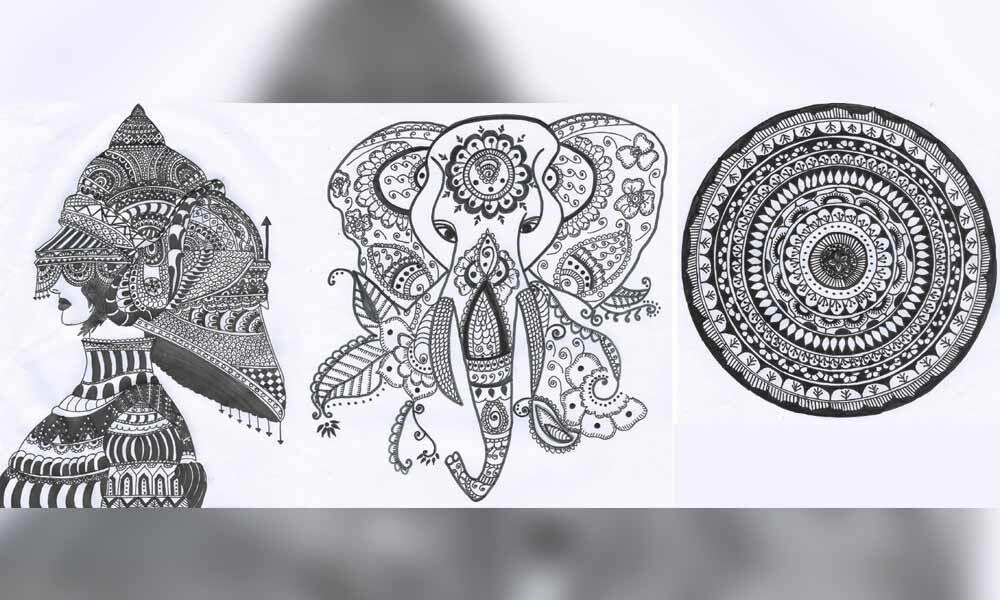Creative Esoteric Mandala Hand Drawing On Stock Illustration 1356671774 |  Shutterstock