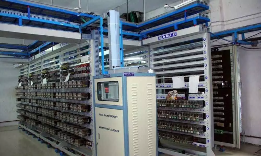 SCR commissions Electronic Interlocking system in Gooty