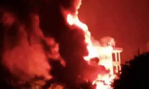 Visakhapatnam: One dead in fire accident at Visakha Solvents in Ramky Pharma city