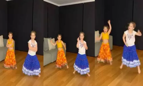 After David Warner, Its His Daughters Turn Who Re-Create Bala Bala Song