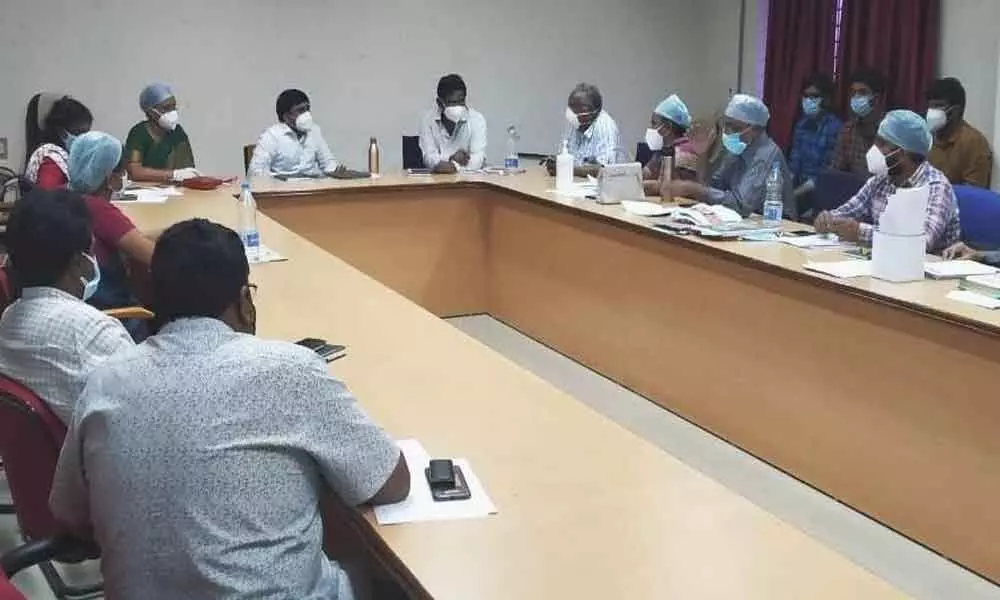Vijayawada: GGH officials told to prepare action plan to treat Covid-19 patients