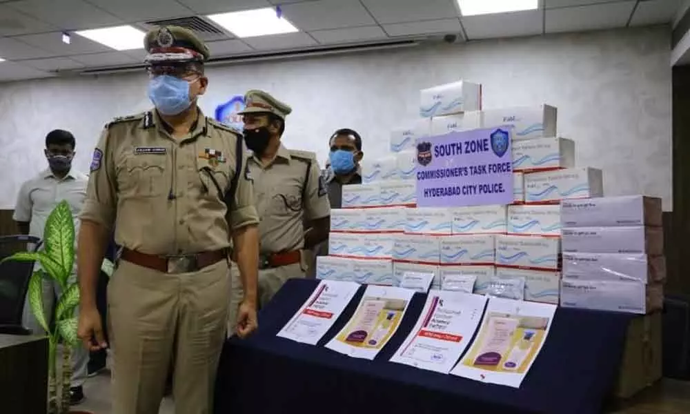 Hyderabad: Task force arrests 8 for black marketing of drugs