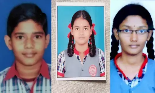 B Prabhath, B Durga Sravya and G Laxmi Sri Raama