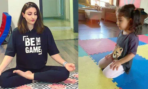Soha Ali Khan stresses on self care