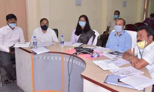 Nalgonda: Collector Prashanth Jeevan Patil reviews Haritha Haram progress