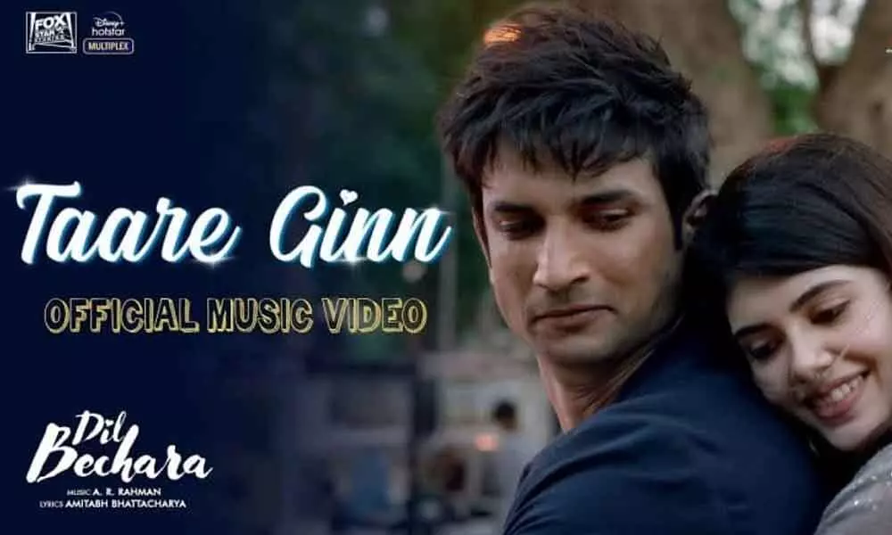 Taare Ginn Song From Dil Bechara Goes Out Heart-Melting
