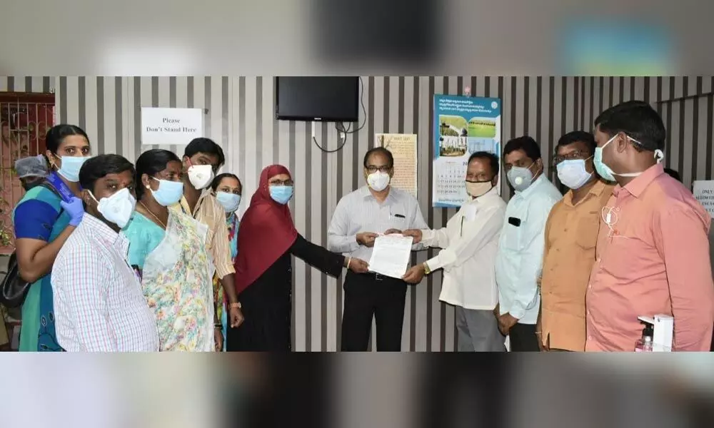 Gandhi Hospital outsourcing nurses call off stir