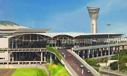 Woman dies at Hyderabad airport minutes before leaving for Tirupati