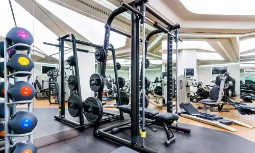 Home is where the gym is now