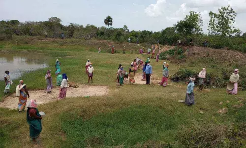 Srikakulam: Lockdown proves to be a blessing in disguise for MGNREGS works