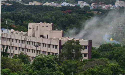 Demolition of secretariat resumes