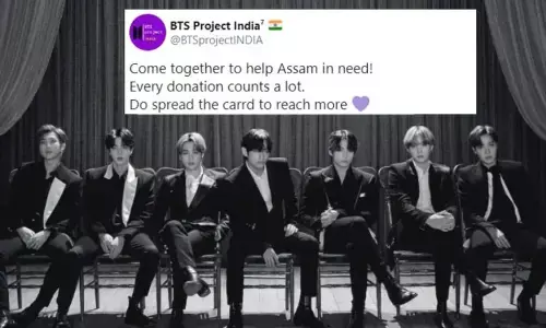 BTS Fans Raise Funds For Assam Floods, Make K Pop Band Proud