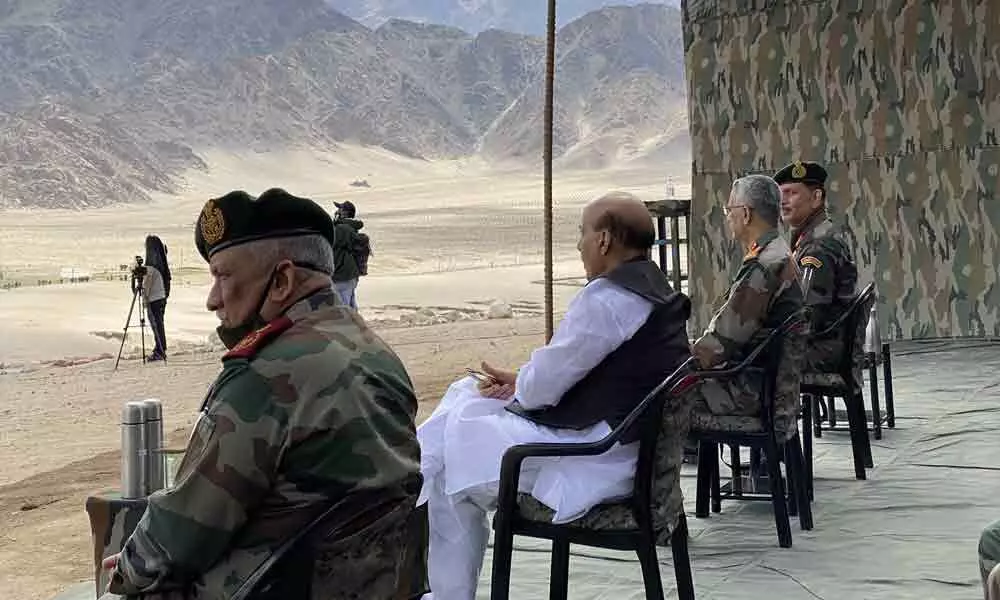 All set for Defence Ministers two day Ladakh trip