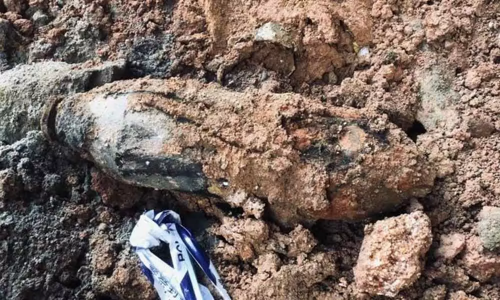 Unexploded World War II bomb, weighing 45 kg, defused in Hong Kong