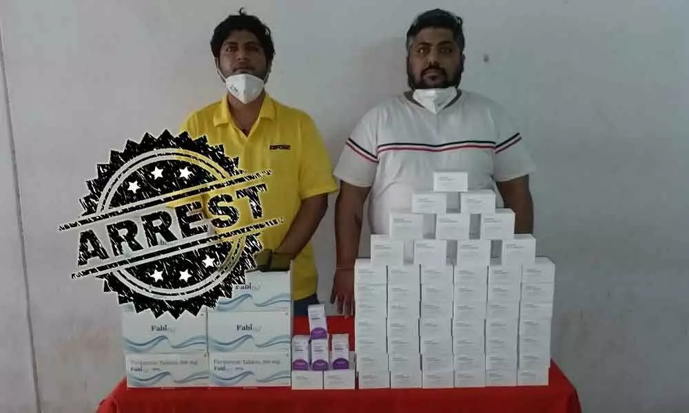 Task force arrests two for black marketing Covid anti-viral drugs