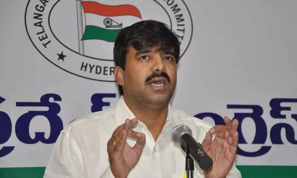 AICC secretary Challa Vamshi Chand Reddy