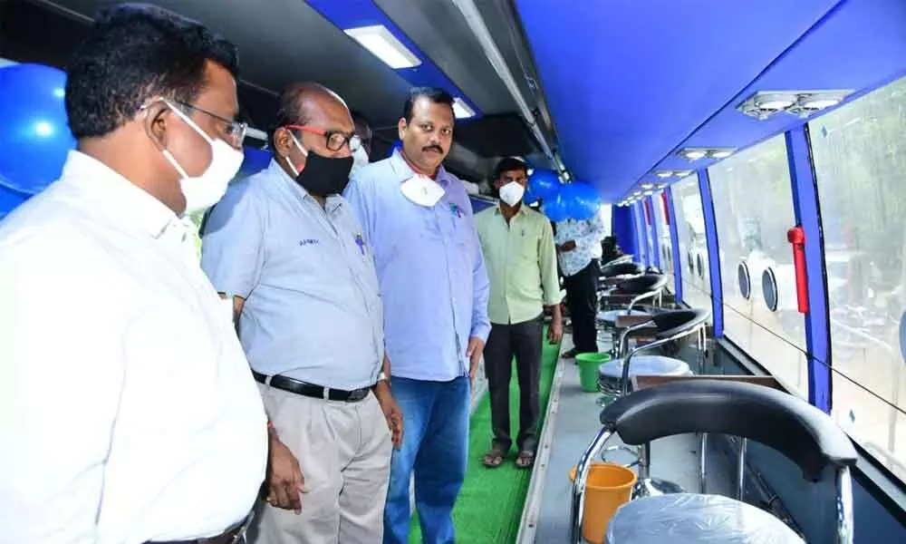 Kurnool: Sanjeevini buses launched to collect swab samples