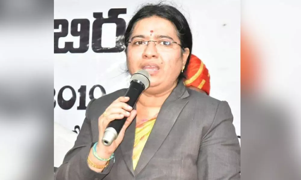 Prakasam District Judge and Chairperson of the DLSA P V Jyothirmai