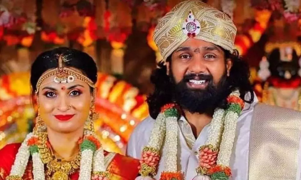 Sandalwod actor Dhruva Sarja and Prerana