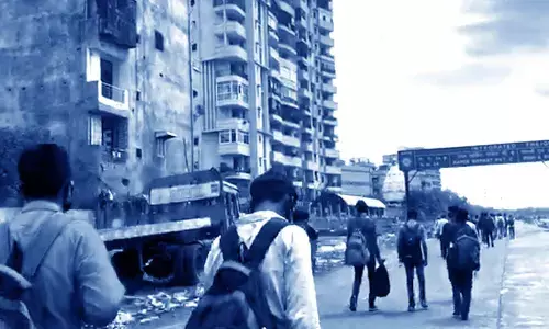 Andhra Pradesh Migrants returning to cities