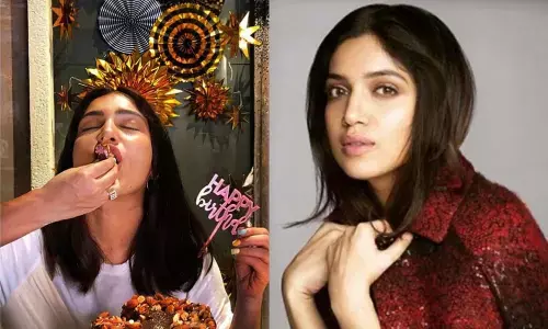 Bhumi Pednekar Drops TheYummy Two-Tiered Chocolate Cake Photo On Instagram