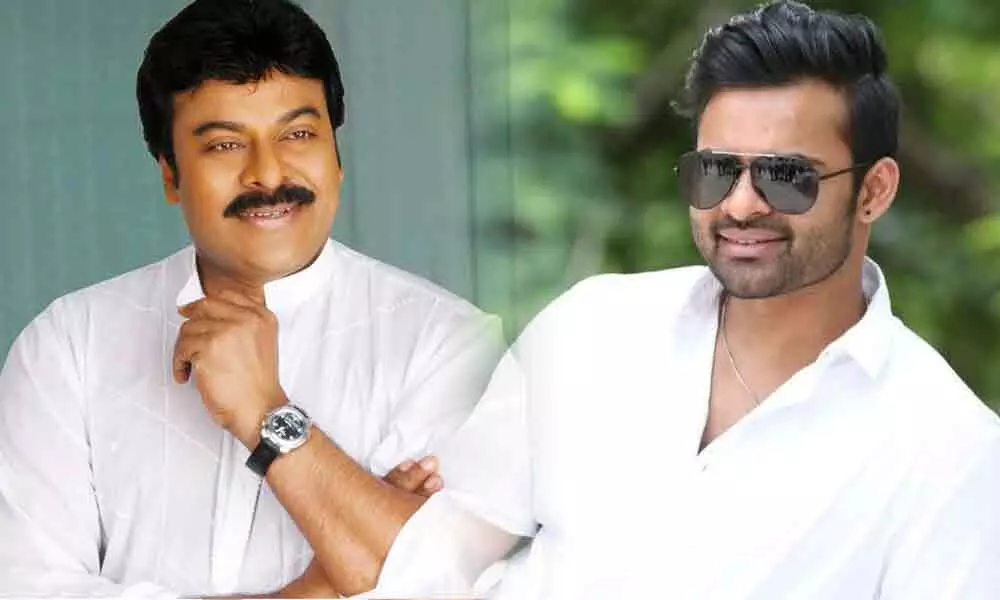 Chiranjeevi turns script doctor for Sai Dharam Tej!