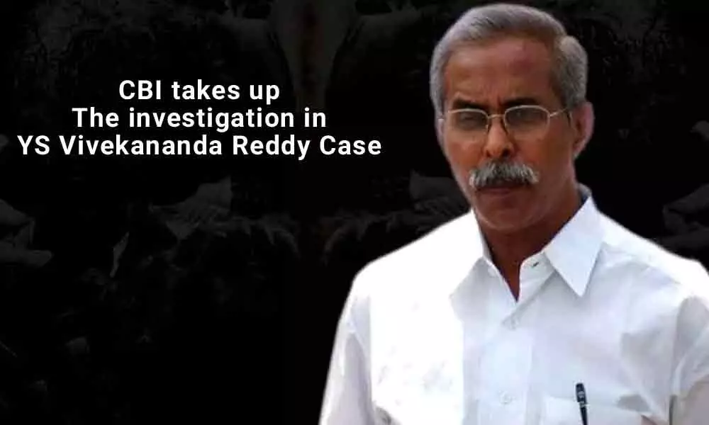 CBI takes up the investigation in YS Vivekananda Reddy Case