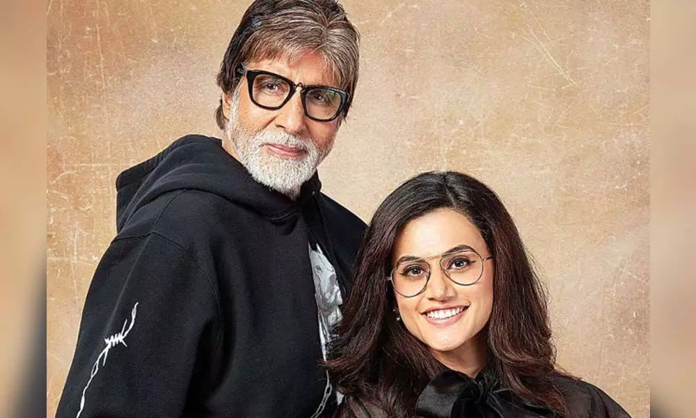 Taapsee Shares A Throwback Pic Of Amitabh Bachchan From ‘Badla’ Set