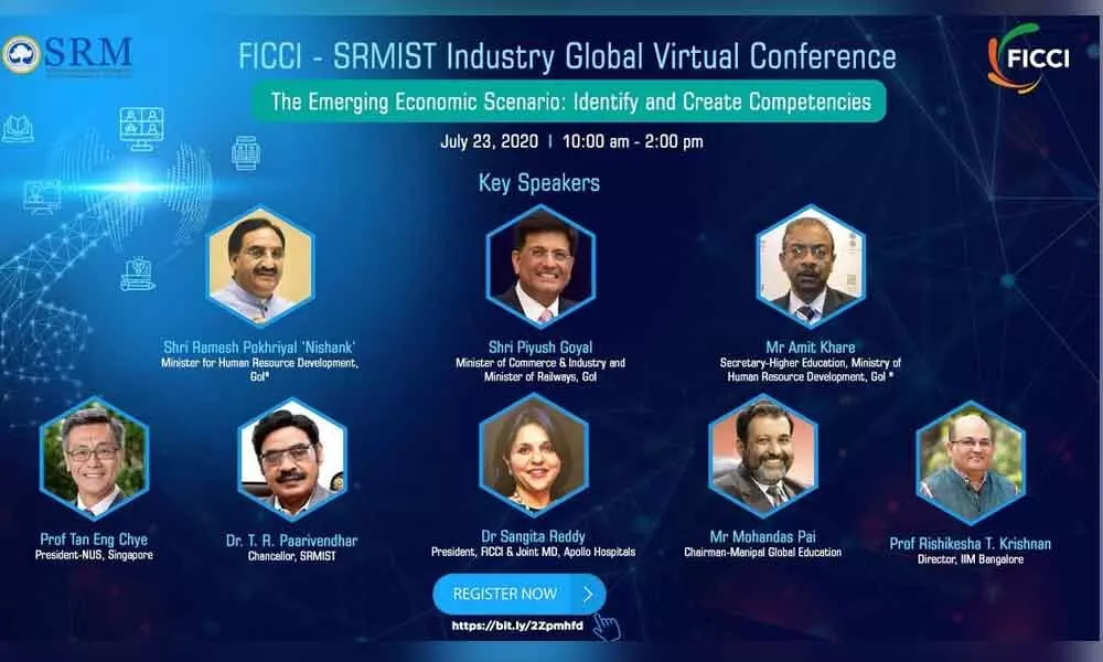 Two Union Ministers to address SRM FICCI Industry-Academia conference