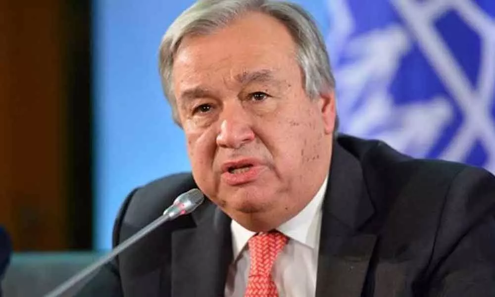 Guterres calls for new social contract, new global deal