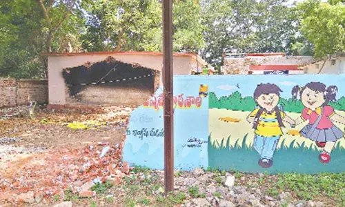Srikakulam: Covid-19 induced lockdown hits Naadu-Nedu works