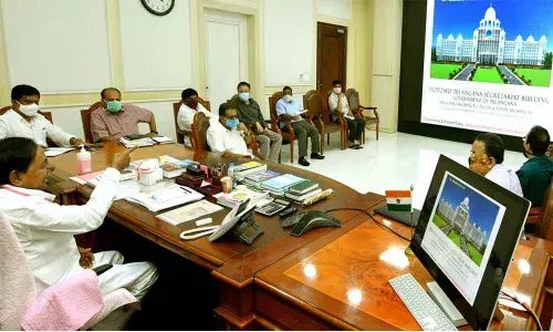 CM KCR finalises Secretariat design
