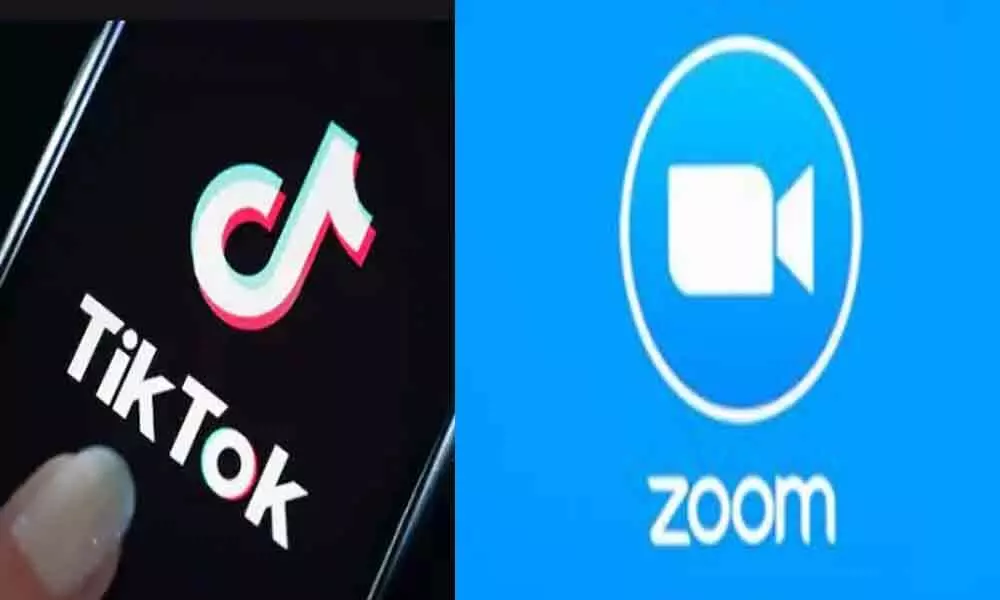 TikTok and Zoom Apps