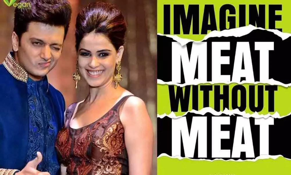 Bollywood Actors Riteish And Genelia Announce Their Plant-Based Start-Up Imagine Meats