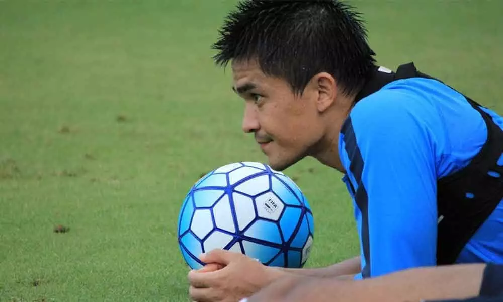 Chhetri urges womens team to start preparations for AFC Asian Cup 2022